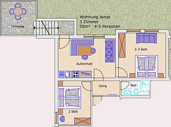 Floorplan apartment Jonas